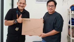 Starlink Jadi Jembatan Komunikasi di Lokasi Bencana