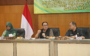 Sekretaris Daerah (Sekda) Kabupaten Sukabumi, Ade Suryaman, menegaskan pentingnya pengelolaan Barang Milik Daerah (BMD) sebagai salah satu aspek strategis dalam tata kelola pemerintahan.