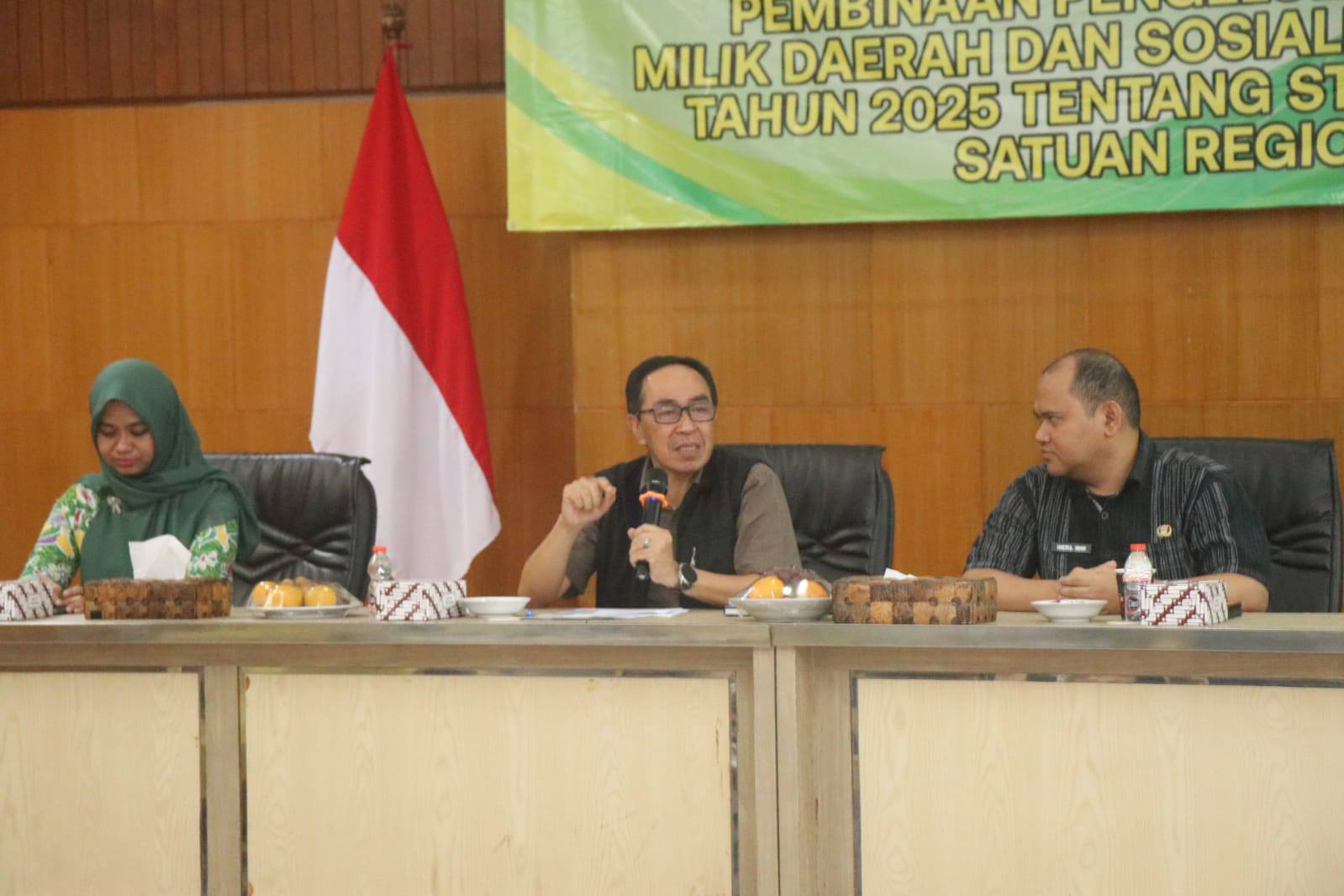 Sekretaris Daerah (Sekda) Kabupaten Sukabumi, Ade Suryaman, menegaskan pentingnya pengelolaan Barang Milik Daerah (BMD) sebagai salah satu aspek strategis dalam tata kelola pemerintahan.