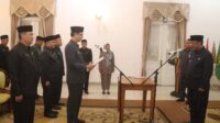 dr. Asep Suherman Resmi Jabat Direktur RSUD Sekarwangi, Dilantik Bersama Tiga Pejabat Lain