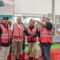 Kepala Pusat Air Tanah dan Geologi Tata Lingkungan (PATGTL) Badan Geologi Kementerian ESDM, Ir. Agus Cahyono Adi, M.T., bersama Kepala Dinas Energi dan Sumber Daya Mineral (ESDM) Provinsi Jawa Barat, Ir. Bambang Tirtoyuliono, MM, meninjau Pabrik AQUA Ciherang di Bogor untuk melihat langsung proses produksi dan pengelolaan sumber daya air.