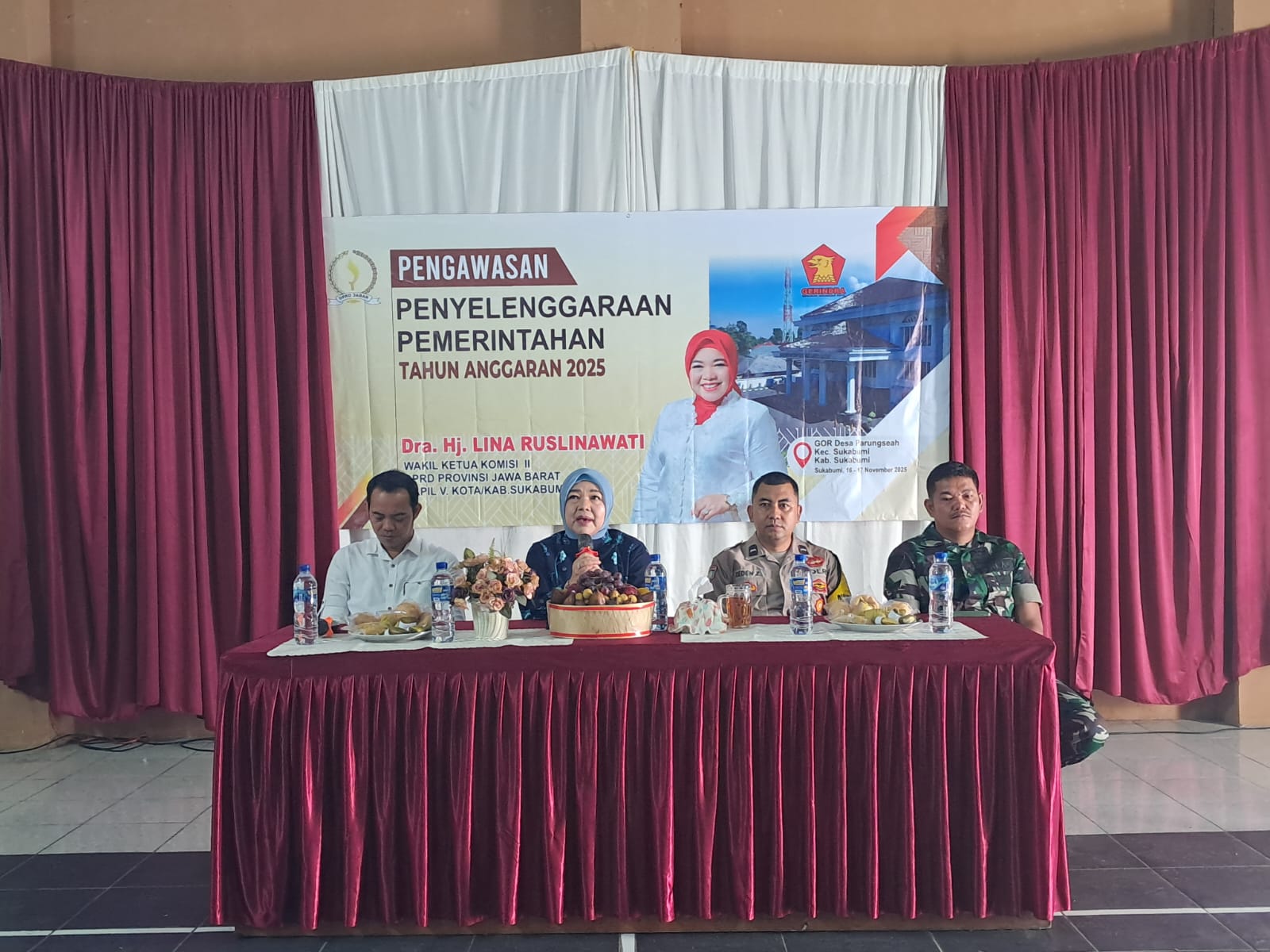 Lina Ruslinawati Awasi Program Pemerintah, Serap Aspirasi Warga Parungseah
