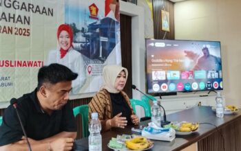 Anggota DPRD Provinsi Jawa Barat dari Fraksi Gerindra, Lina Ruslinawati, melaksanakan kegiatan pengawasan terhadap penyelenggaraan pemerintahan tahun anggaran 2025 di Desa Cisarua, Kecamatan Sukaraja, Kabupaten Sukabumi, pada Sabtu, 14 Desember 2025.
