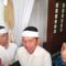 Gubernur Jawa Barat Dedi Mulyadi, Sekda Jabar Herman Suryatman (kiri), dan Sekda Kota Bandung Iskandar Zulkarnain (kanan) memberikan keterangan di Gedung Sate Bandung, Senin (22/12/2025). (Ricky Prayoga)