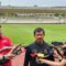 Pelatih timnas Indonesia U22, Indra Sjafri, menjawab pertanyaan pewarta setelah memimpin sesi latihan di Stadion Madya, Jakarta, Rabu (26/11/2025). (ANTARA)