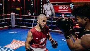 Imumdodov Shaido Mahasiswa Tajikistan dari NPU Hajar Ring Tinju, Raih Juara 2 Rookie Fight Boxing 2025