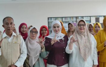 SOSIALISASI: Dispusipda bersama TP-PKK Kota Sukabumi, menggelar sosialisasi literasi keluarga yang diikuti kader dari 7 kecamatan dan 33 kelurahan, Rabu (3/12).