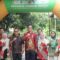 KOMPAK : Kepala Dinas Ketahanan Pangan Kabupaten Sukabumi, dr. Gatot Sugiharto, saat foto bersama jajarannya di stand GPM.