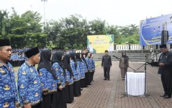 8.164 Tenaga Honorer Sukabumi Resmi Dilantik Jadi PPPK, Lapang Cangehgar Pecah Haru