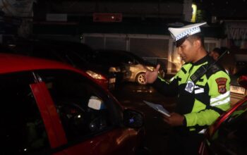 OPERASI: Polres Sukabumi Kota saat menggelar operasi KRYD di wilayah hukumnya, belum lama ini.