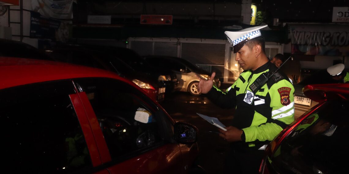 OPERASI: Polres Sukabumi Kota saat menggelar operasi KRYD di wilayah hukumnya, belum lama ini.