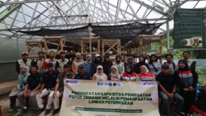 Pertamina Patra Niaga Regional JBB Perkuat Pengelolaan Limbah Berbasis Vermikompos