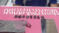 Satnarkoba Sukabumi Kota Bekuk Pengedar Sabu, 50 Paket Diamankan