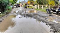 Jalan Pelita–Jayanti Rusak Parah