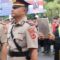 SERTIJAB: Polres Sukabumi Kota menggelar upacara serah terima jabatan Kapolsek Sukalarang dari AKP Asep Jenal Abidin kepada Iptu Rahmat Mulyadi di halaman Mapolres Sukabumi Kota, Senin (15/12).