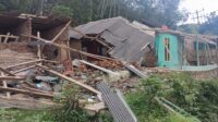 Hujan Deras Picu Pergeseran Tanah di Bantargadung, Dua Rumah Rusak