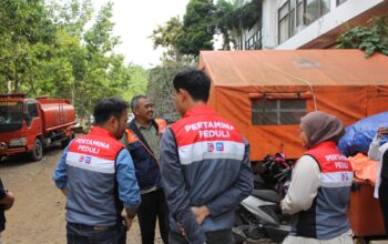 Pertamina Patra Niaga Regional JBB Salurkan Bantuan Logistik Untuk Kabupaten Bandung dan Bandung Barat