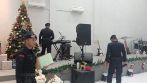 Polres Sukabumi Kota Pastikan Natal 2025 Aman Usai Sterilisasi Gereja