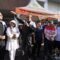 CFD: Wali Kota Sukabumi Ayep Zaki saat menghadiri Car Free Day (CFD) di Jalan Ahmad Yani, Minggu (28/12).