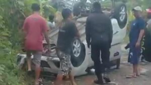 Jalur Menantang Cipetir Telan Korban, Ayla Terbalik Bawa Balita