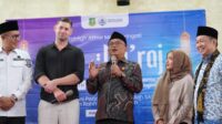 Bule Belanda Resmi Jadi Mualaf di Sukabumi