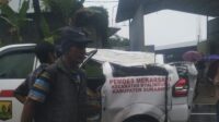 Cuaca Ekstrem, Pohon Tumbang Timpa Ambulans di Sukabumi