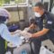 Tim Disaster Victim Identification (DVI) Polda Jawa Barat saat mengambil sampel DNA keluarga pramugari pesawat ATR 42-500 milik Indonesia Air Transport (IAT) di Bogor, Jawa Barat, Minggu (18/1/2026).