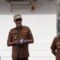 SAMBUTAN: Wali Kota Sukabumi Ayep Zaki saat memberikan sambutan dalam Apel awal tahun di Halaman Balai Kota Sukabumi, Senin (5/1).