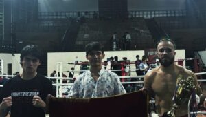 Mahasiswa Internasional Nusa Putra University Raih Juara 1 Fighter Reborn Series 5 Lewat Kemenangan K.O.