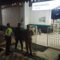 KOORDINASI : Camat Bojonggenteng, Jaenal Abidin saat koordinasi dan kolaborasi dengan Kepala Stasiun KA Parungkuda pada Kamis (8/1) malam.
