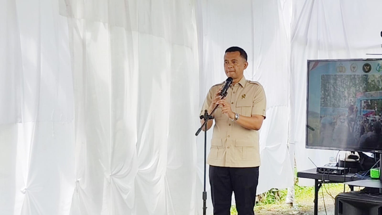 Anggota DPRD Kabupaten Sukabumi Hera Iskandar.