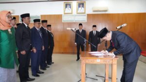 21 Camat di Sukabumi Resmi Dilantik Jadi PPATS