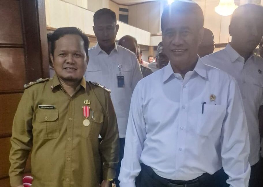 Kepala Dinas Pertanian Kabupaten Sukabumi Aep Majmudin.