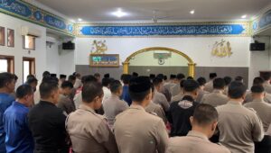 Solidaritas Polres Sukabumi: Doa Bersama untuk Anggota Gugur dan Korban Bencana