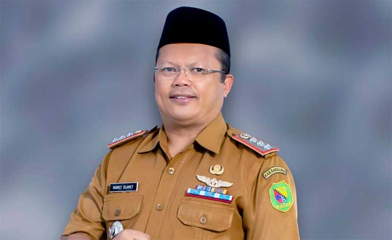 Camat Rancabali Kabupaten Bandung Mamet Slamet