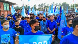 Jelang Ramadan, Buruh PT YHS Sukabumi Gelar Mogok Kerja