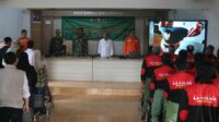 Linmas dan Karangtaruna Desa Cipelah Ikuti Pelatihan Penanggulangan Bencana: Program TMMD Ke-127