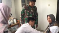 Lagi, Pemeriksaan Kesehatan Gratis Program TMMD Reguler Ke-127 Kodim 0624 di Desa Cipelah