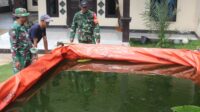 Satgas TMMD Reguler Ke-127 Kodim 0624, Cek Bantuan Benih Lele ke Kelompok Tani: Begini Hasilnya
