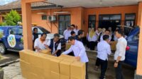 DPPKB Kabupaten Sukabumi Wujudkan Kepedulian Sosial Lewat Bantuan Logistik