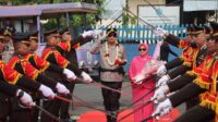 Disambut Pocil dan Gerbang Pora, AKBP Sentot Kunto Wibowo Resmi Jabat Kapolresta