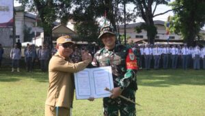 TNI dan Pemkab Sukabumi Kompak Pulihkan Desa Pasca Bencana