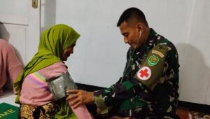 Satgas TMMD Kodim 0607 Sukabumi Dekatkan Layanan Medis ke Warga Desa
