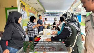Intervensi Pasar, DKP Sukabumi Hadirkan Pangan Murah di Balekambang