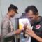 OPERASI: Polres Sukabumi Kota saat menggelar KRYD di sejumlah warung di kawasan Jalan Lingkar Selatan, Kota Sukabumi, belum lama ini.