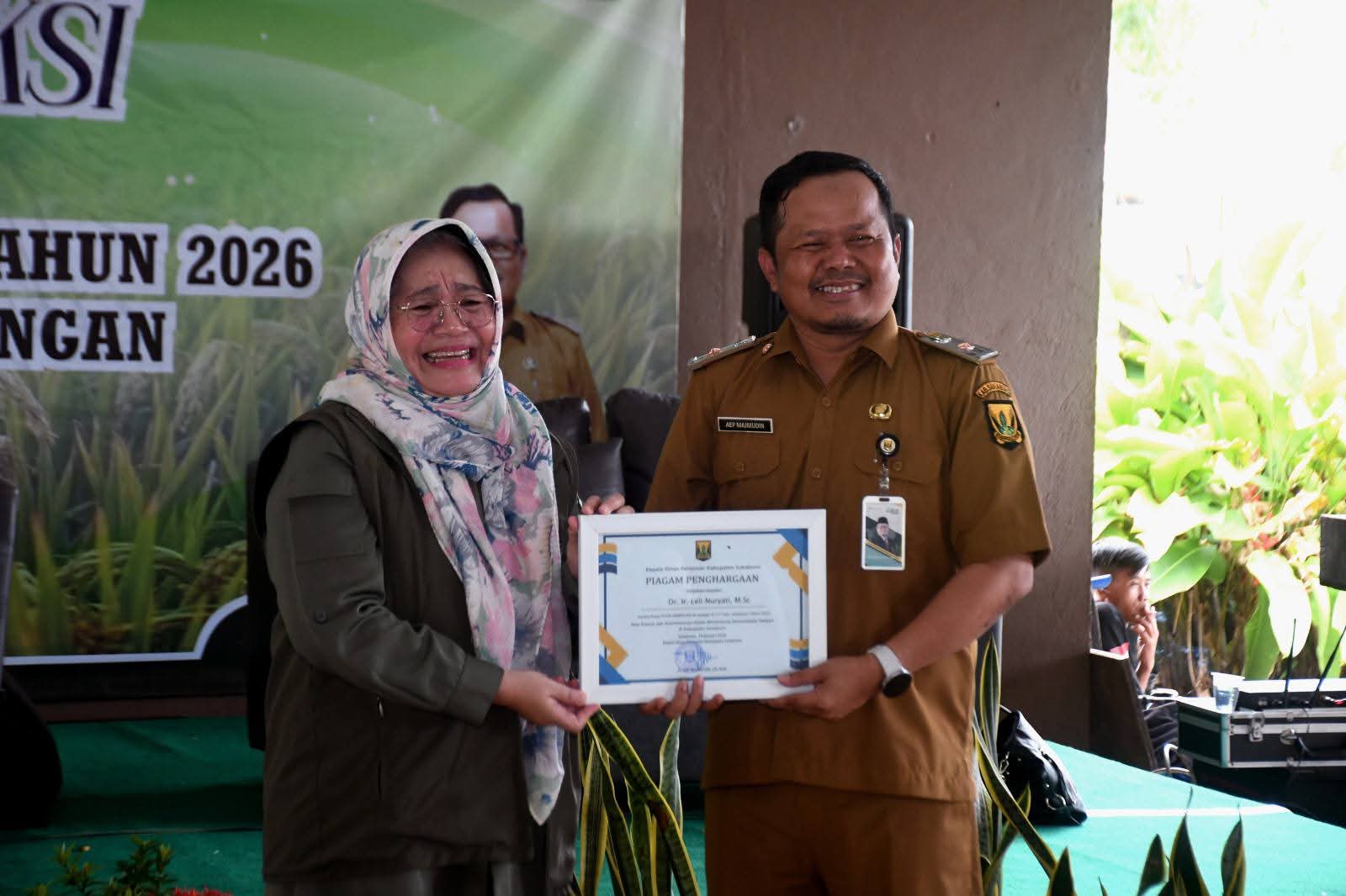 Kepala Dinas Pertanian Kabupaten Sukabumi Aep Majmudin