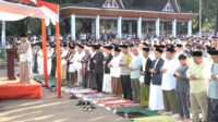 Ribuan Warga Padati Alun-alun Palabuhanratu, Idulfitri Jadi Titik Awal Pembangunan