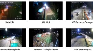 Kondisi Tol Bocimi Malam Ini, Ramai Lancar Hingga Exit Tol Ruas Parungkuda 