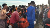 Libur Lebaran Berujung Duka, Remaja Tewas Terseret Ombak