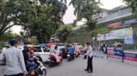 Siaga Lebaran, Dishub Kawal Lalu Lintas Wisata ke Palabuhanratu
